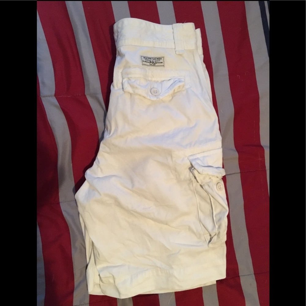 RALPH LAUREN CLASSIC 🐎 CHINO CARGO SHORTS